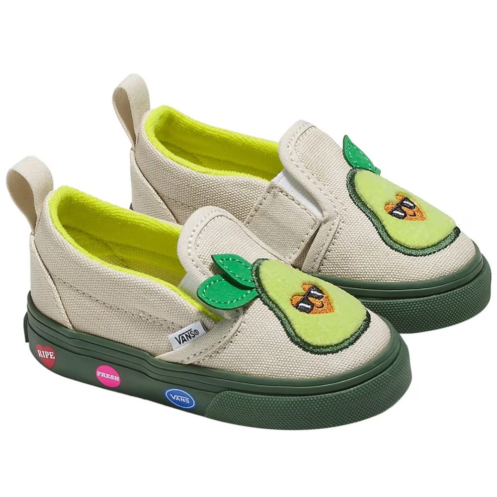 New Vans Toddler Slip-On V Cado 🥑 sneakers